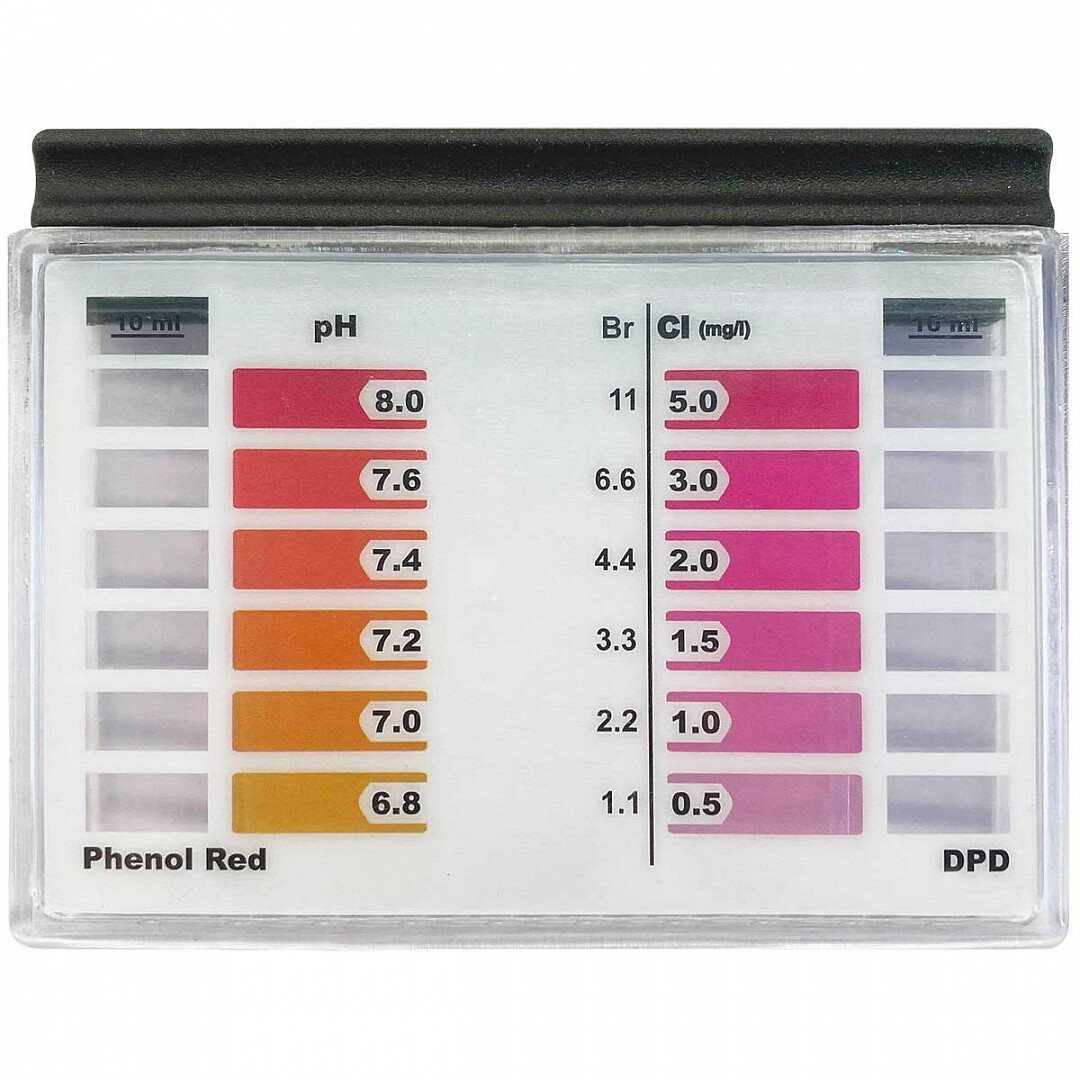 Тестер AquaDoctor Water-id Таблеточный для PH/CL/BR (20/20)